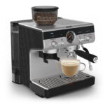 Cafetera Espresso Krups Precision XP801T10 con Molinillo 15 bar Inox – imagen 5