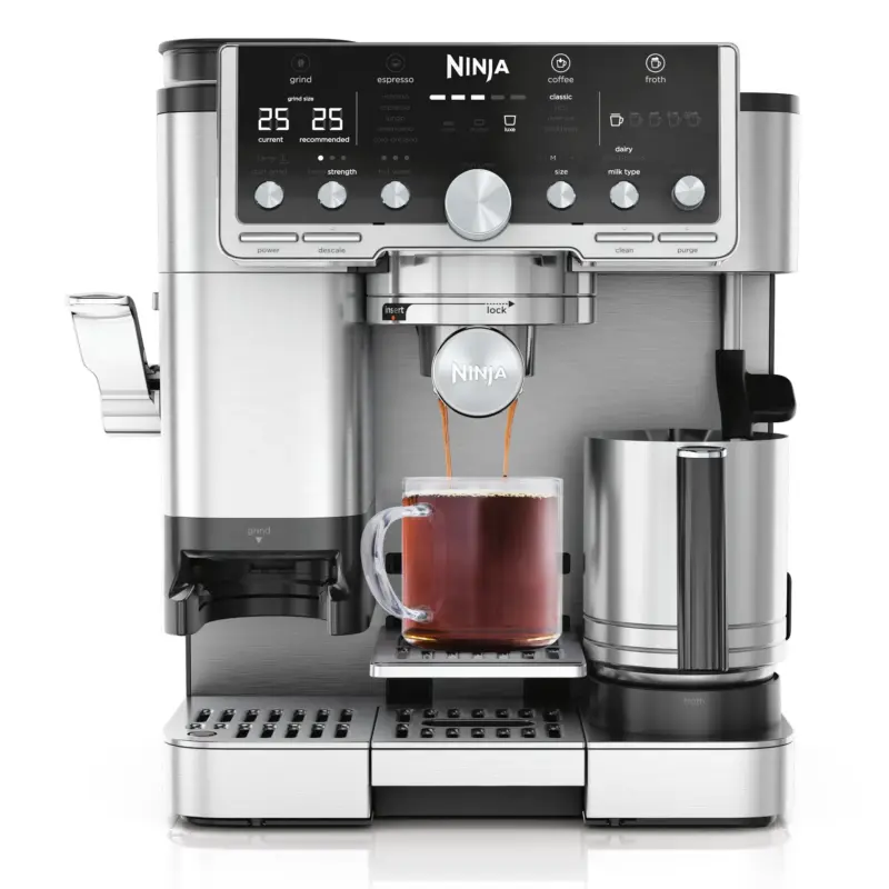 Cafetera Espresso Ninja Luxe Café Pro ES701UK con Molinillo