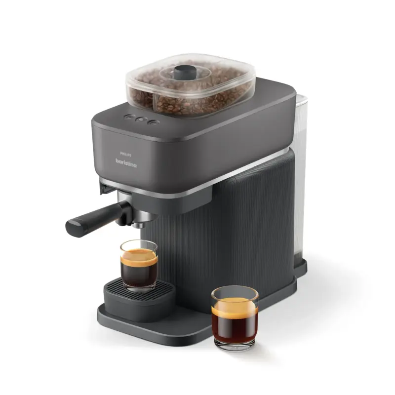 Cafetera Espresso Philips Baristina Variety BAR320/60 Molinillo Doble Negra – imagen 2 Cafetera Espresso Philips Baristina Variety BAR320/60 Molinillo Doble Negra – imagen 2