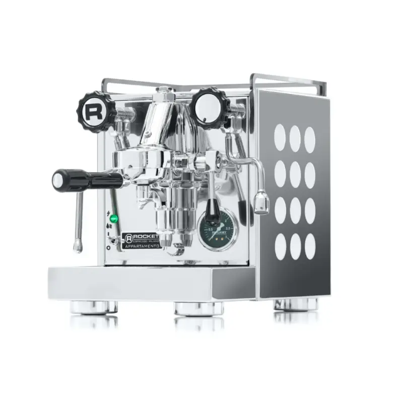 Cafetera Espresso Rocket Appartamento 2.0 Blanca RE504A1W07 con Grupo E61