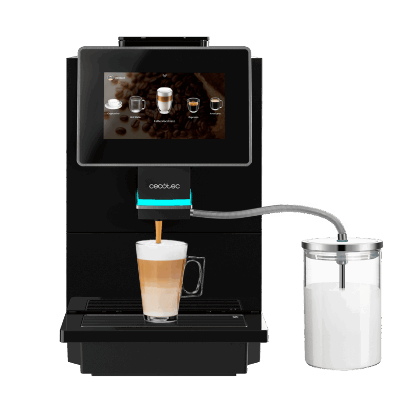 Cafetera Superautomática Cecotec Cremmaet Touch OCS 19 bar Pantalla 7″ 15 Bebidas – imagen 3 Cafetera Superautomática Cecotec Cremmaet Touch OCS 19 bar Pantalla 7″ 15 Bebidas – imagen 3