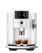 Cafetera Superautomática JURA E8 Piano White 15662 con 17 Especialidades