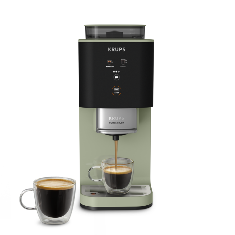 Cafetera Superautomática Krups Coffee Crush SA401L Verde 15 bar Compacta – imagen 3