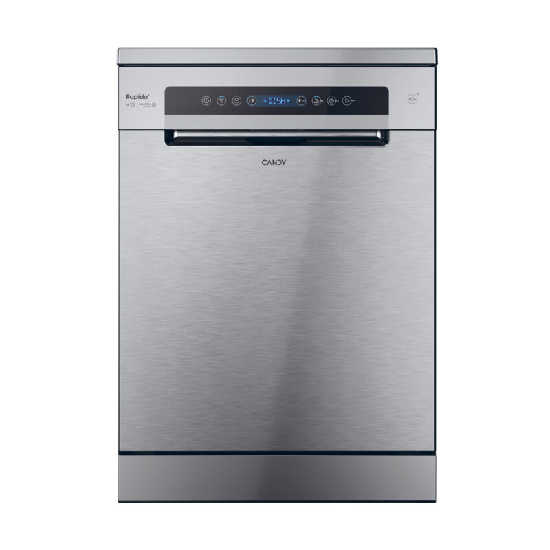 Lavavajillas Candy Rapido CF 5C7F1X 60 cm 15 servicios inox wifi – imagen 5