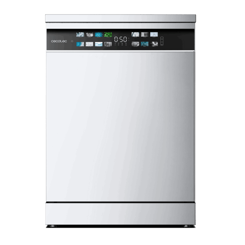 Lavavajillas Cecotec Bolero Aguazero 6700 B 60 cm 15 Servicios Blanco – imagen 4