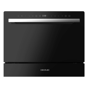 Lavavajillas Compacto Cecotec Bolero Aguazero 2400 Black Glass 6 Servicios