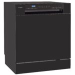 Lavavajillas Compacto Exquisit GSP508-030D Negro 8 Servicios – imagen 3