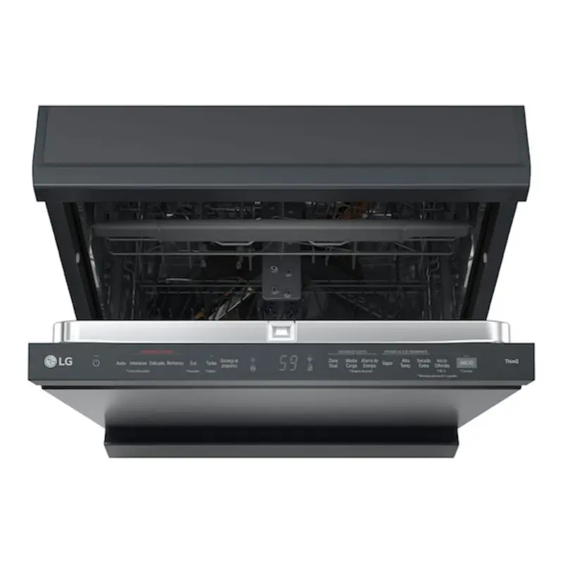 Lavavajillas LG DF375HMS QuadWash Steam 60 cm 14 Servicios Negro Mate – imagen 2 Lavavajillas LG DF375HMS QuadWash Steam 60 cm 14 Servicios Negro Mate – imagen 2