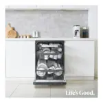Lavavajillas LG DF375HMS QuadWash Steam 60 cm 14 Servicios Negro Mate – imagen 2