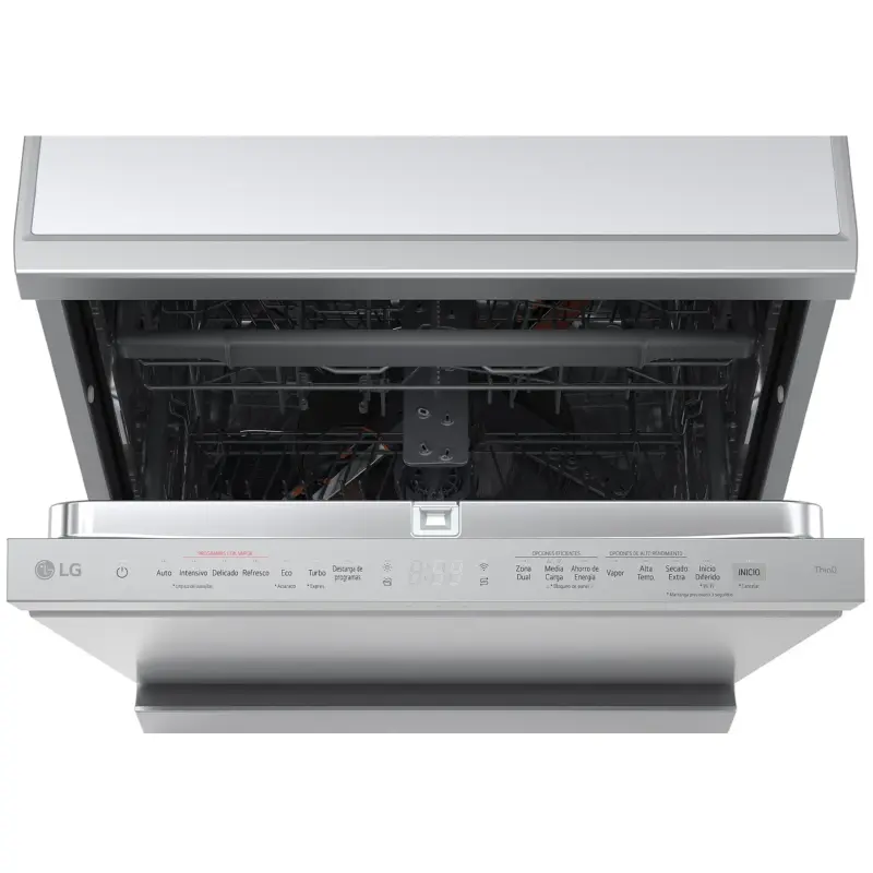 Lavavajillas LG DF375HVS QuadWash Steam 60 cm 14 Servicios Inox – imagen 3 Lavavajillas LG DF375HVS QuadWash Steam 60 cm 14 Servicios Inox – imagen 3