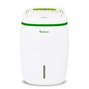 Meaco 20L Low Energy Compressor Dehumidifier & HEPA Air Purifier, 20 L/Day – White