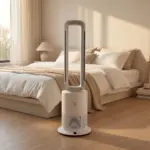 Purificador de Aire Vortex Air Cleanse 3 en 1 sin Aspas con Calefactor y Ventilador
