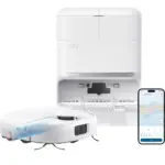 Robot Aspirador eufy Omni C28 Blanco 15.000 Pa con Estación 5 en 1