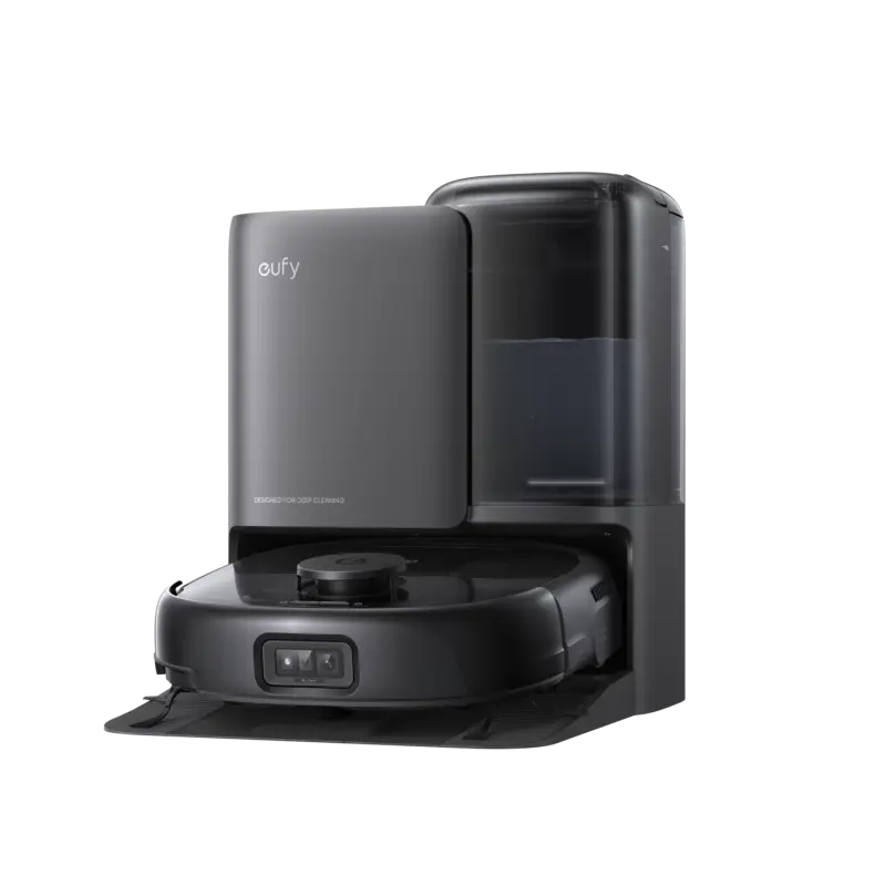 Robot Aspirador eufy Omni E25 20000 Pa con Mopa de Rodillo HydroJet Negro