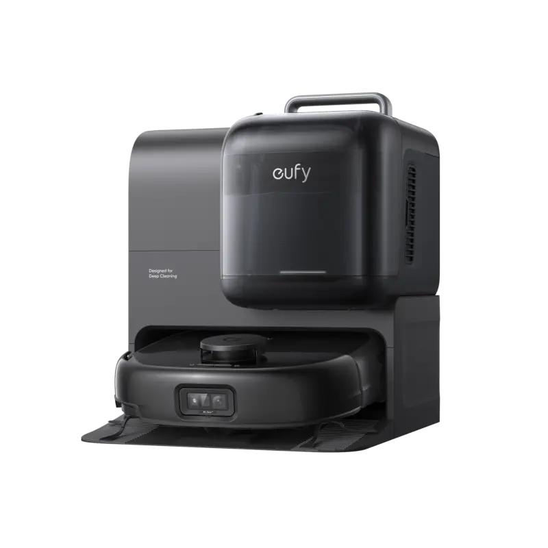 Robot Aspirador eufy Omni E28 20000 Pa con Limpiador Portátil Negro Robot Aspirador eufy Omni E28 20000 Pa con Limpiador Portátil Negro