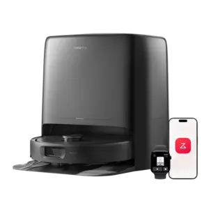 Robot aspirador Roborock Qrevo 2 Pro Set negro con base y autovaciado, 25000 Pa