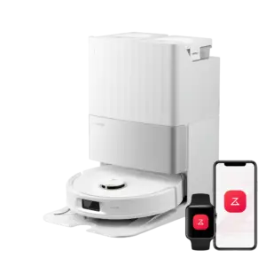 Robot Aspirador Roborock Qrevo S5V 12000 Pa con Base Multifunción Blanco