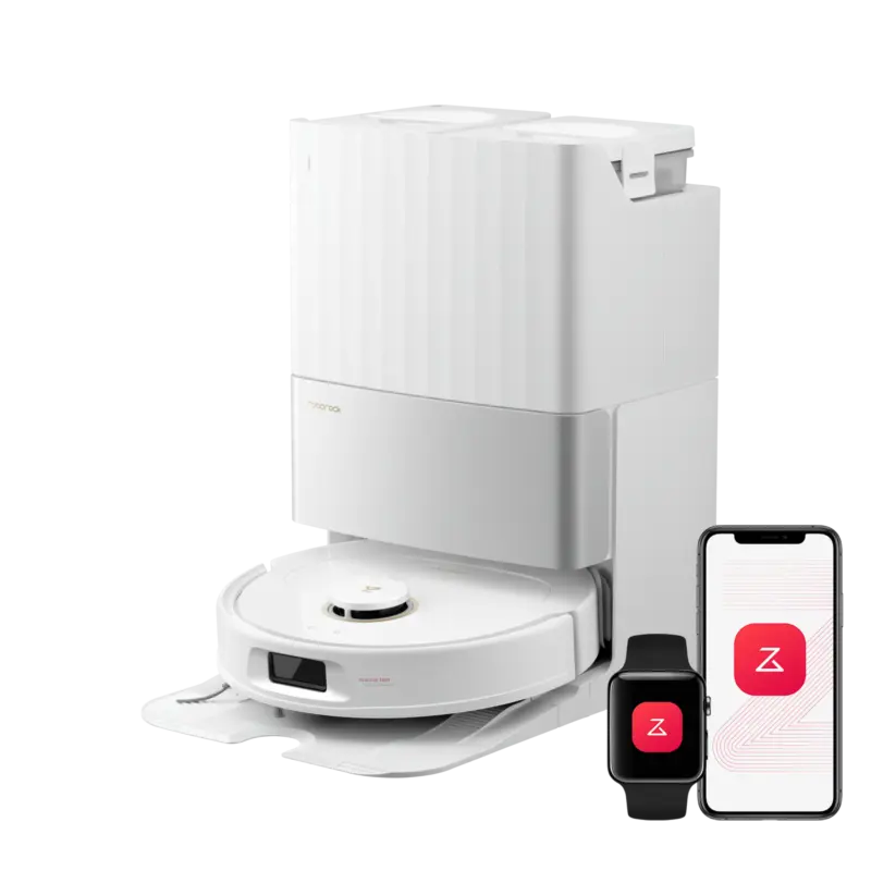 Robot Aspirador Roborock Qrevo S5V 12000 Pa con Base Multifunción Blanco Robot Aspirador Roborock Qrevo S5V 12000 Pa con Base Multifunción Blanco