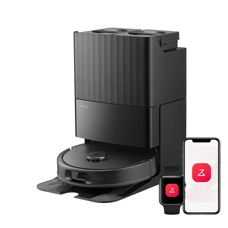 Robot Aspirador Roborock QV 35S 10000 Pa con Estación Multifunción Negro