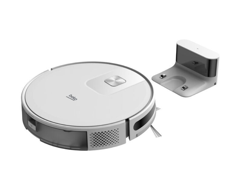 Robot Aspirador y Friegasuelos Beko VRR60314VW 2000 Pa 150 min Blanco Robot Aspirador y Friegasuelos Beko VRR60314VW 2000 Pa 150 min Blanco