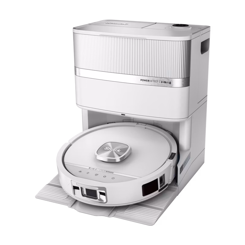 Robot Aspirador y Friegasuelos Shark PowerDetect UV Reveal RV3000XEUKWH Blanco