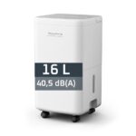 Rowenta Extreme Dry Compact+ DH5260F0 Deshumidificador de compresor, 16 L/día, depósito de 3 L – Blanco