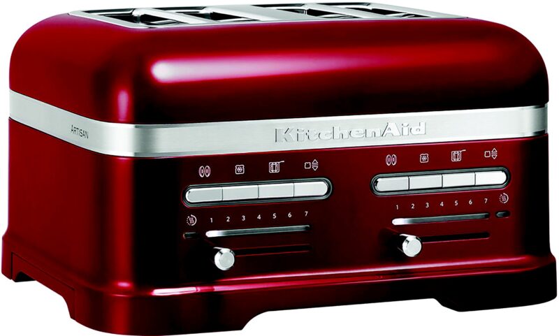 Tostadora KitchenAid Artisan 5KMT4205 4 Rebanadas 2500 W Rojo Manzana – imagen 3 Tostadora KitchenAid Artisan 5KMT4205 4 Rebanadas 2500 W Rojo Manzana – imagen 3